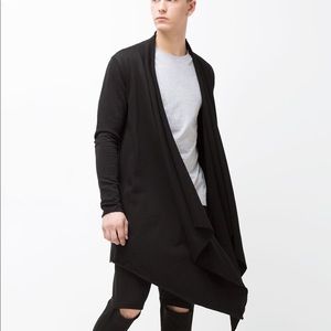 Zara Man Drapey Cardigan